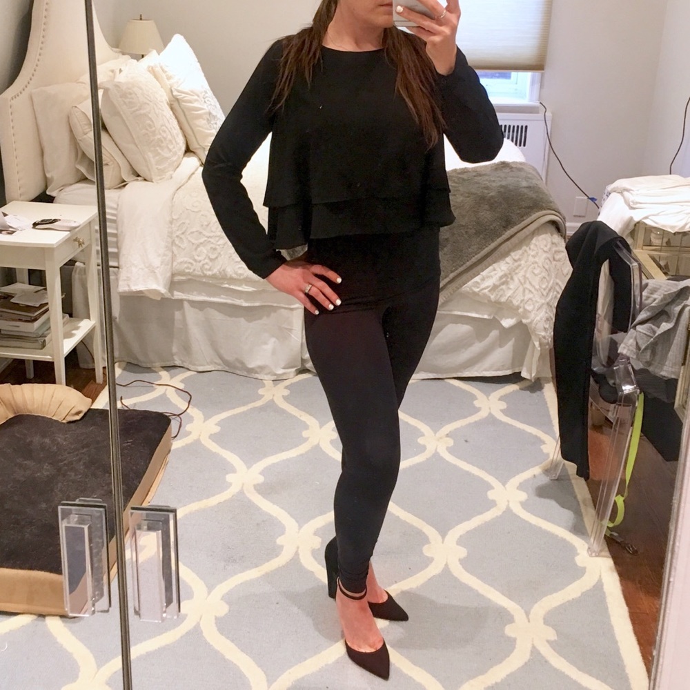 Cropped Baby Doll Top